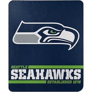 The Northwest Company NFL Seattle Seahawks Soft Fleece Throw Blanket 50" x 60"
